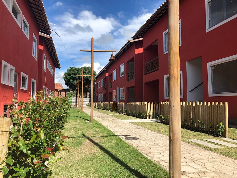 K-201 Apartamento aconchegante perto Praia de Guarajuba